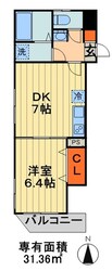 ヒルズアソシエイトの物件間取画像